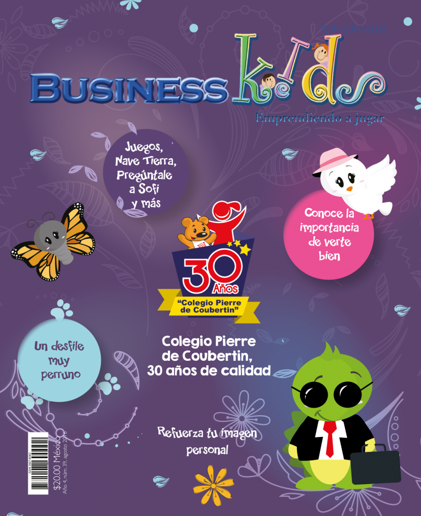 Revista BusinessKids, edición número 39, agosto de 2016